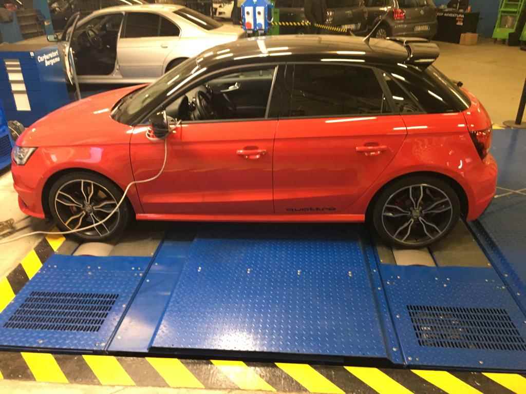 Rimappatura centralina AUDI S1 TFSI 231 CV